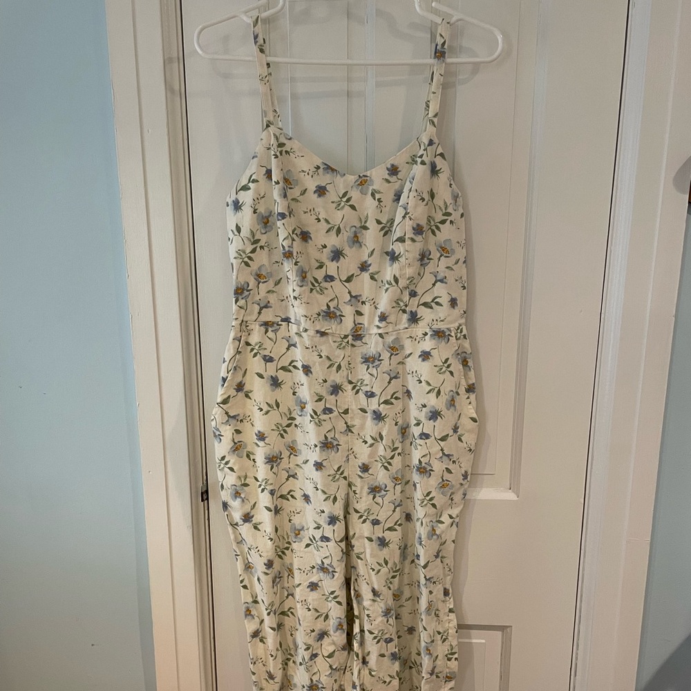 Old Navy Floral Jumpsuit